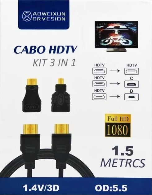 Cable HDMI a HDMI 1.5 Mts HDTV (Kit) 47008 - 47027 - Image 3