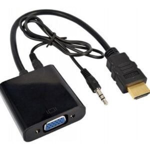 Conversor HDMI A VGA  - Con salida de audio. / 45006 / 45009