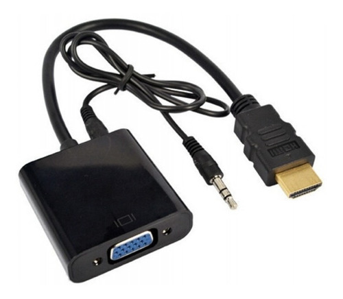 Conversor HDMI A VGA - Con salida de audio. / 45021