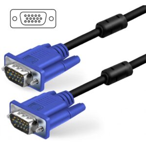 Cable Vga  Doble Filtro / Monitor / Pc / Notebook / 3 METROS