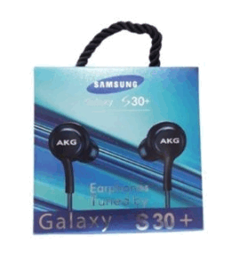 Auricular Samsung AKG S30+ / con Microfono / Negro / Replicas