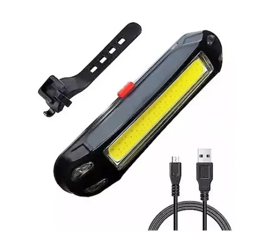 Luz Led Recargable Para Bicicleta 5 Modos 2 Colores 100 Lumen Usb / P080KA - Image 2