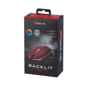 Mouse Gamer Retroiluminado Xtrike Me Gm-205 3200dpi