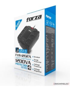Estabilizador Tension Forza  FVR-1202A Volt Reg 1200VA/600W