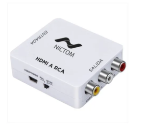 Conversor Hdmi A Rca Av - Video Noteboook Proyector Tv 1080p