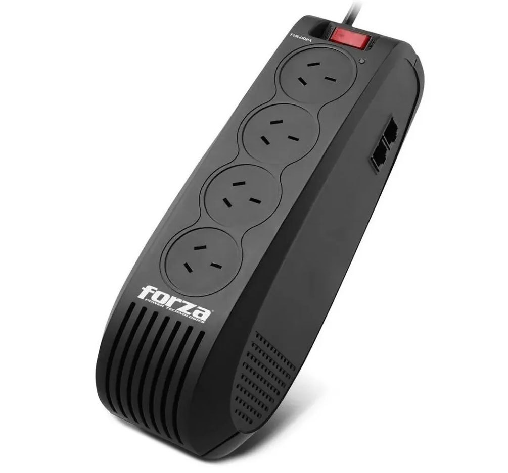 ESTABILIZADOR TENSION FORZA 450W 900VA FVR-902A 4 TOMAS - Image 4