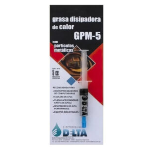 GRASA SILICONADA JERINGA METALICA 5CC DELTA GPM-5