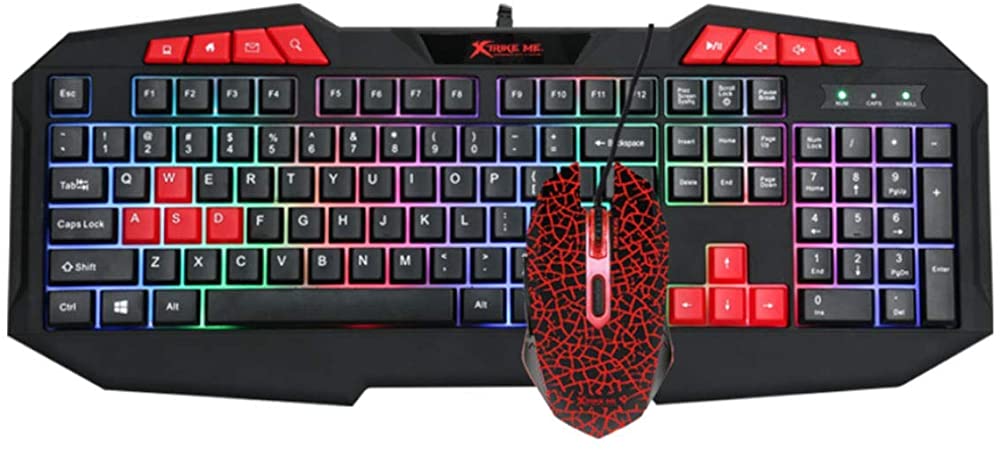 Kit Teclado y Mouse Gamer Retroiluminado - Xtrike Me Mk-503 - Image 2