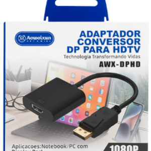 CONVERSOR VIDEO CABLE DISPLAYPORT A HDMI