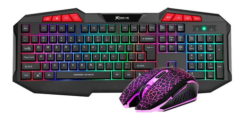 Kit Teclado y Mouse Gamer Retroiluminado - Xtrike Me Mk-503 - Image 3