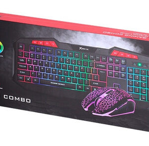 Kit Teclado y Mouse Gamer Retroiluminado - Xtrike Me Mk-503