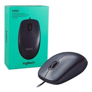 MOUSE LOGITECH M90 USB GRAY