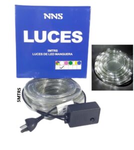 Manguera Led Exterior 5 Mts Luz Blanca Con Control
