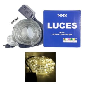 Manguera Led Exterior 5 Mts Luz Calida Con Control