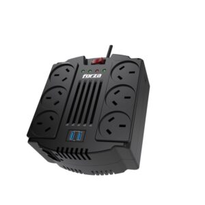 Estabilizador de tensión Forza FVR 1200VA Series FVR-1202USB-A 1200VA