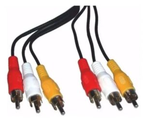Cable 3 rca a 3 rca Audio Vídeo / 5 Metros / MYE-3350
