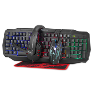 Kit Gamer Xtrike Me CM-406 Teclado / Mouse / Auricular / Pad Mouse