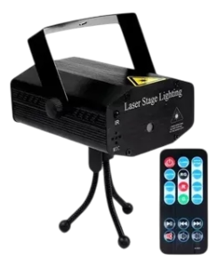 Proyector Laser  Multipunto Audioritmico