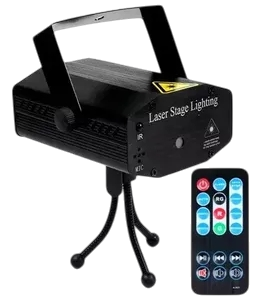 Proyector Laser  Multipunto Audioritmico