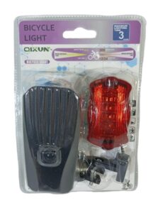 Luz Led Recargable Para Bicicleta DELANTERA Y TRASERA / QX-T0198