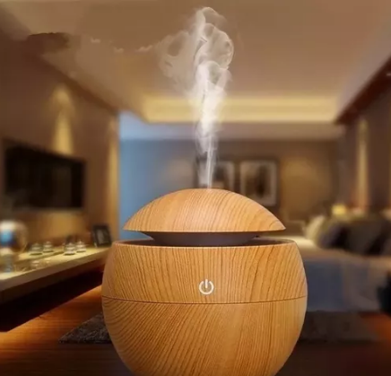 Humidificador LED / Aromatizador De Aire / Difusor / Simil Madera - Suono - Image 2