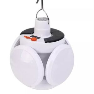 Lámpara Led Solar Colgante Recargable / 5 Funciones / 5 Focos