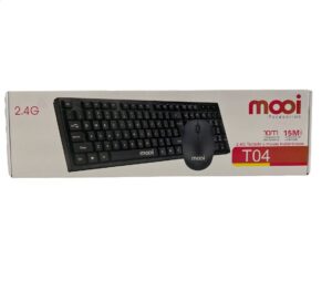 Kit Mooi Combo Teclado y Mouse Inalambrico / T04