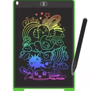 PIZARRA MAGICA 12" MULTICOLOR - BOTÓN PARA BORRAR - INCLUYE PILA