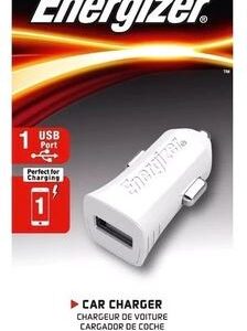 CARGADOR DE AUTO ENERGIZER 12-24v 1A / SIN CABLE