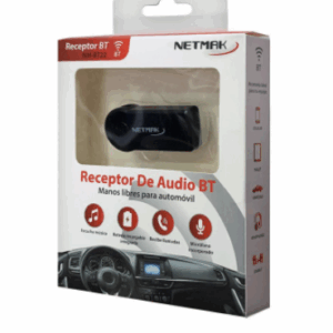 Receptor De Audio Bluetooth Auxiliar / NETMAK NM-BT22