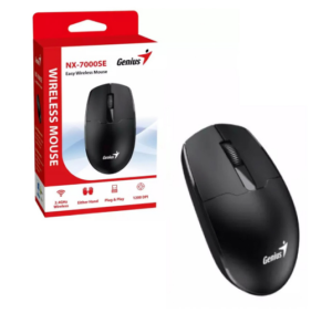 MOUSE GENIUS NX-7000SE BLACK 2.4GHZ WIRELESS