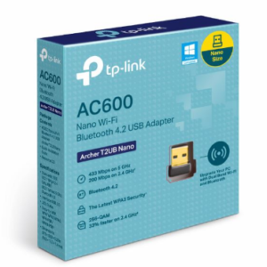PLACA DE RED USB WIFI+BLUETOOTH TP-LINK ARCHER T2UB NANO AC6
