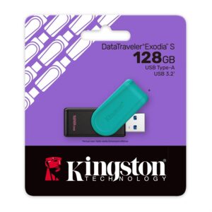 Pendrive Kingston 128GB / USB 3.2 / DTXS DataTraveler Exodia S