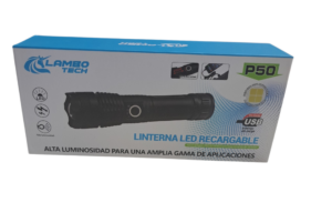 LINTERNA TACTICA LED / LAMBO TECH P50