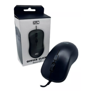 Mouse Optico Ergonomico / Gtc Mog-108 / Negro