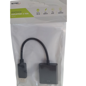 Adaptador Conversor Display Port A VGA / NETMAK NM-C105