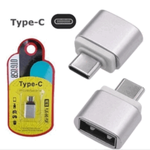 ADAPTADOR OTG USB-A (H)  Tipo-C (M)