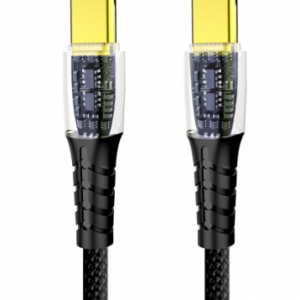 CABLE USB-C a USB-C MALLADO / 1MTS/ NETMAK NM-122