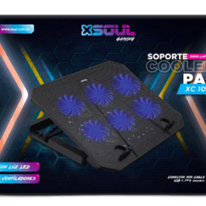 BASE COOLER PARA NOTEBOOK / SOUL XC100 / 10″ A 15.6″