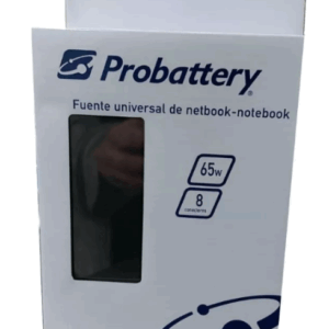 Fuente Universal  Notebook / Probattery / 65w / 8 Conectores