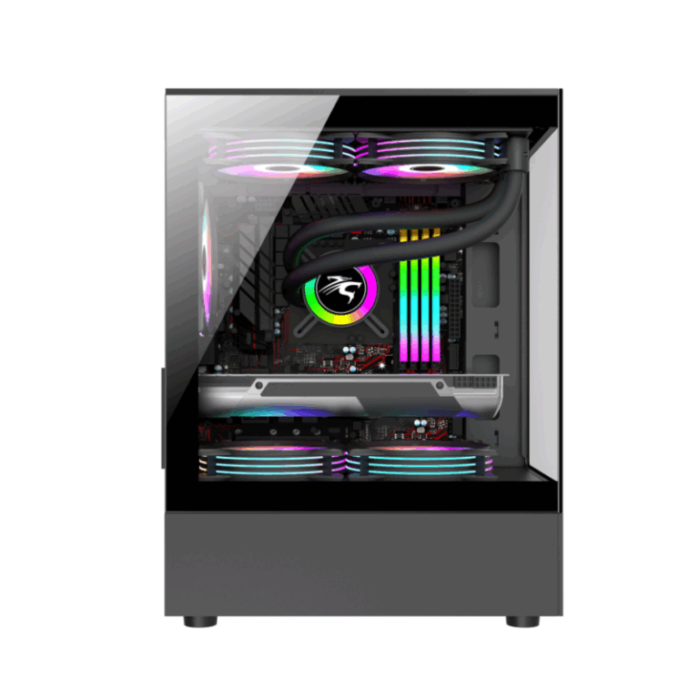 Sentey Locker GABINETE SENTEY H10 BLACK / 5 COOLERS ARGB – La Torre Informática ...