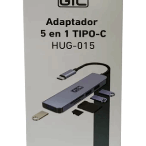 Adaptador 5 En 1 Tipo-C / GTC Hug-015 / Usb / Pc / Micro SD