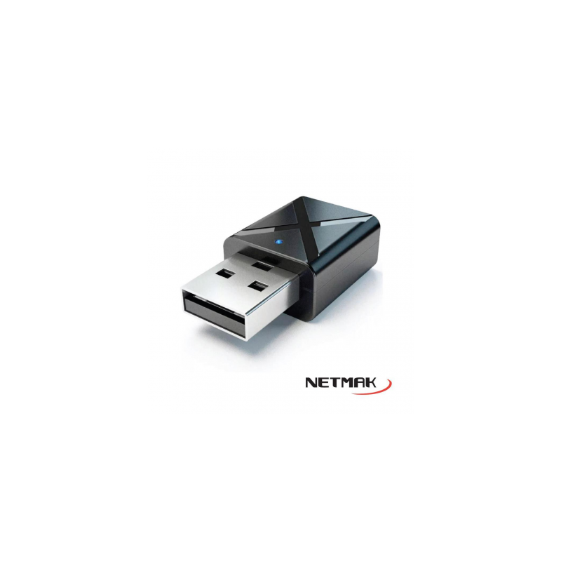 ADAPTADOR BLUETOOTH TRANSMISOR RECEPTOR / NETMAK NM-BT8 - Image 2