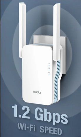 Repetidor - Extensor de rango WIFI / Cudy RE1200 / 867Mbps / AC1200 / Dual Band - Image 2