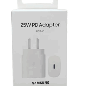 Cargador Samsung 25w / Tipo C / Blanco / no incluye cable