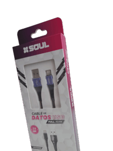 Cable Para iPhone Usb a Lightning / Carga Rapida / Datos / Soul Full Jean