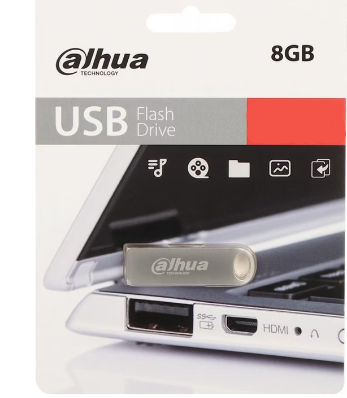PENDRIVE DAHUA/ 8GB/ USB 2.0/ METALICA