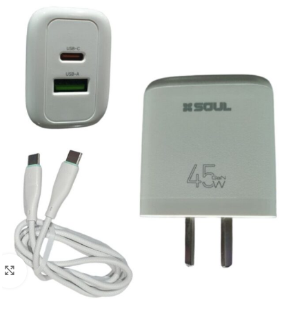 Cargador Celular 45W Soul / Carga Super Rápida / Usb-c / Incluye cable - Image 2