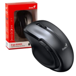 MOUSE GENIUS ERGO 8200S / NEGRO / SILENT / 2.4GHZ