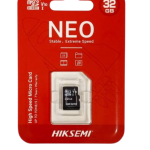 MICRO SD XC 32.00 GB HIKSEMI NEO / CLASE 10 / SIN ADAPTADOR